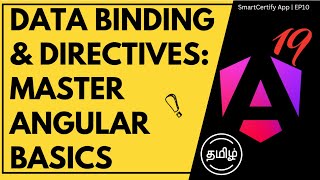 💥 Master Angular Data Binding & Directives Easily! | Tamil Beginner Guide