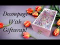 How To Decoupage a Drawer | Step-By-Step Tutorial