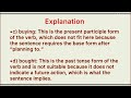 english grammar quiz with explanation