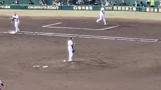 20211106　投球練習なう！髙橋遥人 投球ﾌｫｰﾑ　3回表　阪神ﾀｲｶﾞｰｽ　先発投手@阪神甲子園球場［CS1stｽﾃｰｼﾞ第1戦］3塁ｱﾙﾌﾟｽ席　高橋遥人