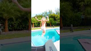 Asking Millionaires To Swim In Their Pool!