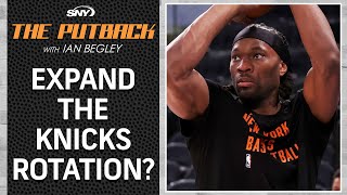 Should Tom Thibodeau expand the Knicks rotation in the series vs Indiana? | The Putback | SNY