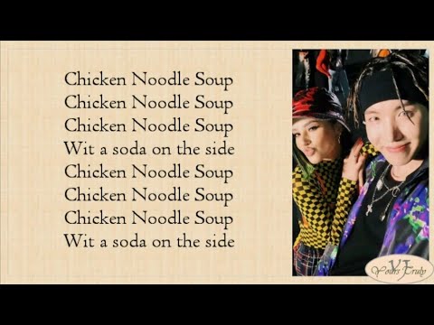 J-Hope (BTS 방탄소년단) - Chicken Noodle Soup (feat. Becky G) Easy Lyrics ...