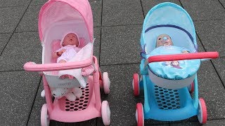 Hello Kitty Doll Pram Baby Annabell Baby Born 10 Baby Dolls with 7 Pram Strollers