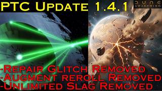 Big Changes in PTC 1.4.1: Repair Glitch, Augment Reroll, Unlimited Slag, & More - Nuked from Orbit!