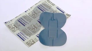 Blue Metal Detectable Plasters for the Food Industry