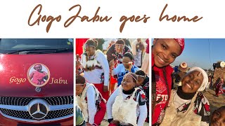 Jabulani Goes Home | 14 year old #sangoma| #homecoming