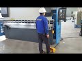 new accurl 125t sheet metal bending machine 6mm hydraulic press brake wc67y 125t 3200 for china