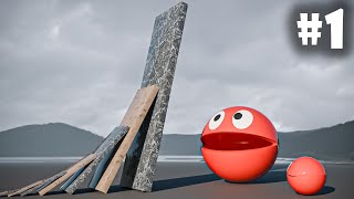 Giant Pacman VS Giant Domino