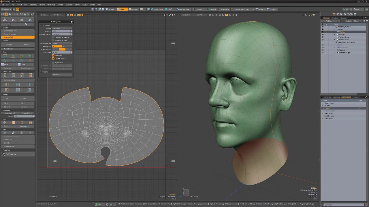 Modo Essentials Uv Mapping Youtube