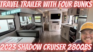 2023 Shadow Cruiser 280QBS | Quad Bunk Travel Trailer with a new look!