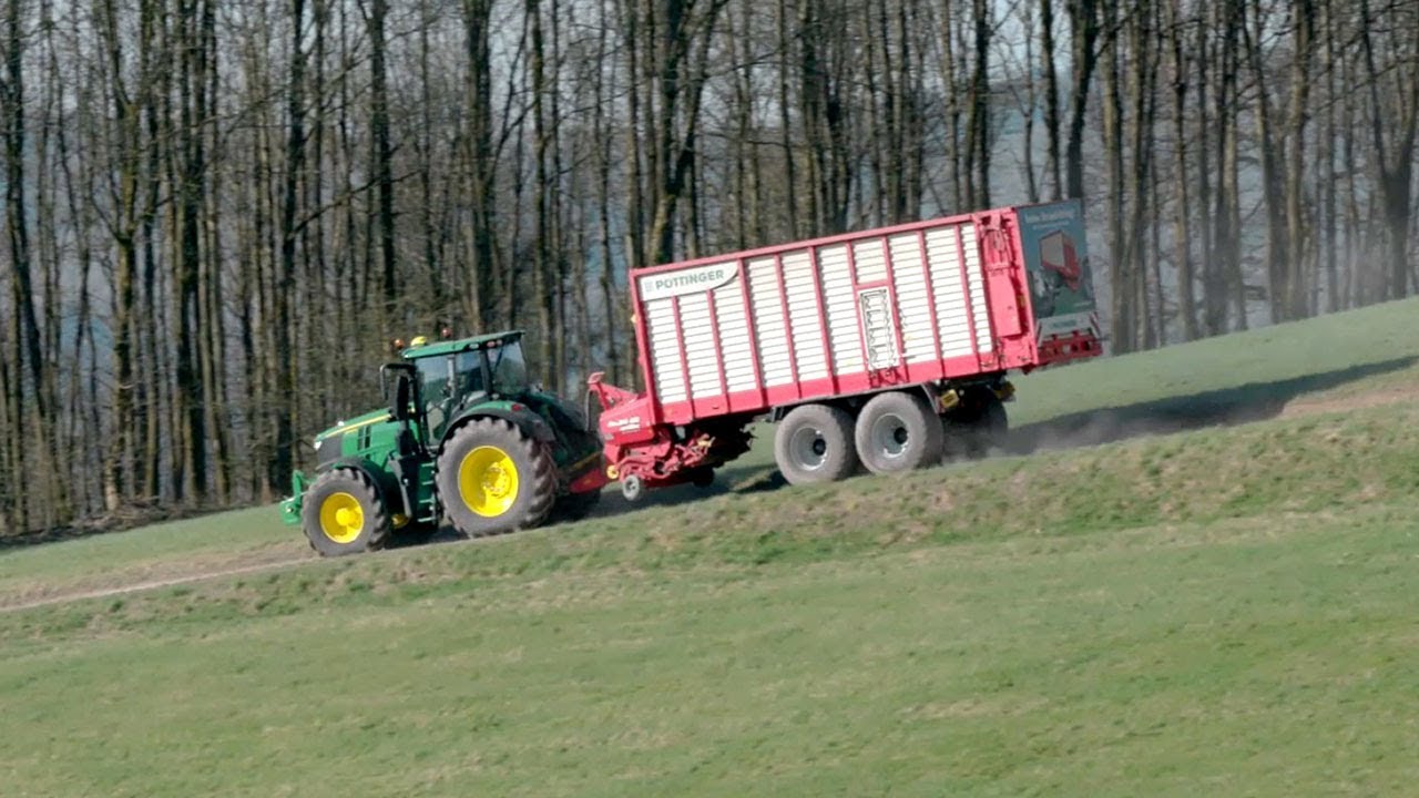 How To: Bergab Fahren Und Bremsen [John Deere R-Serie] - YouTube