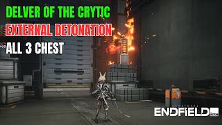 Delver of the Cryptic - External Detonation FULL CHEST Walkthrough | Arknights Endfield