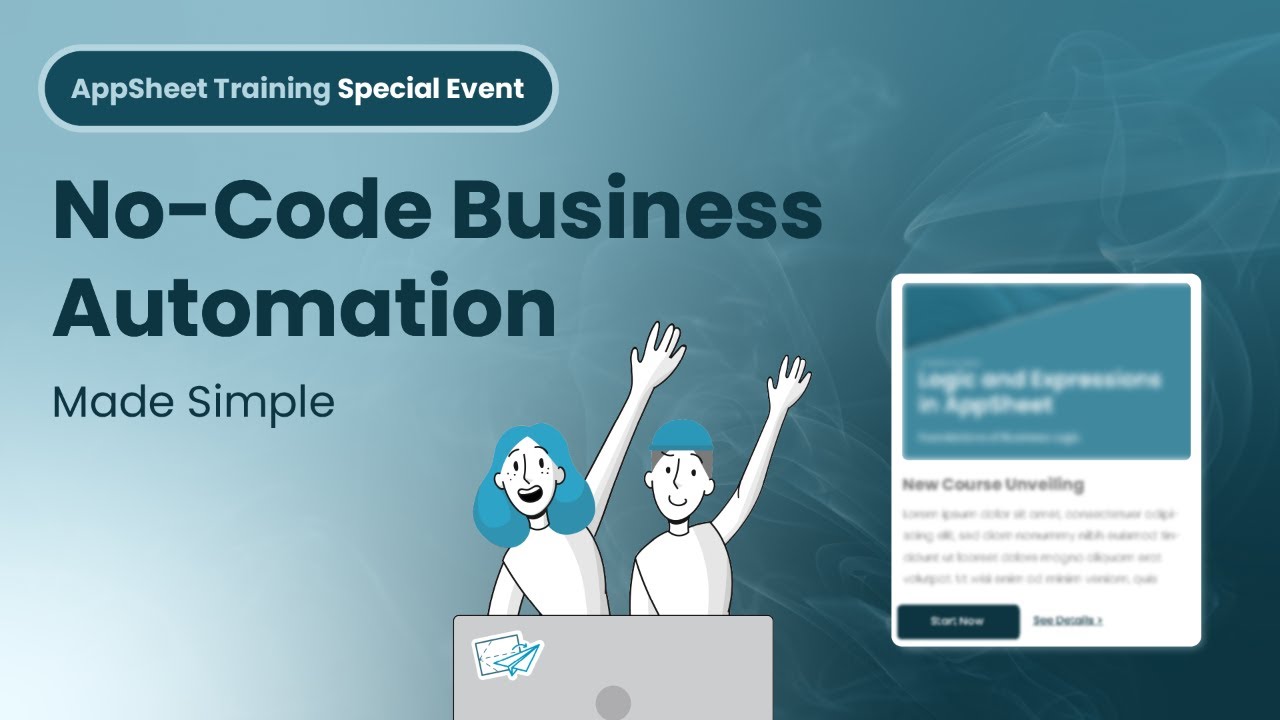 Special Event No Code Business Automation Made Simple Youtube
