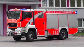 [Presslufthorn] RW3-6139/1 auf Einsatzfahrt || Berliner Feuerwehr 》 Technischer Dienst 2