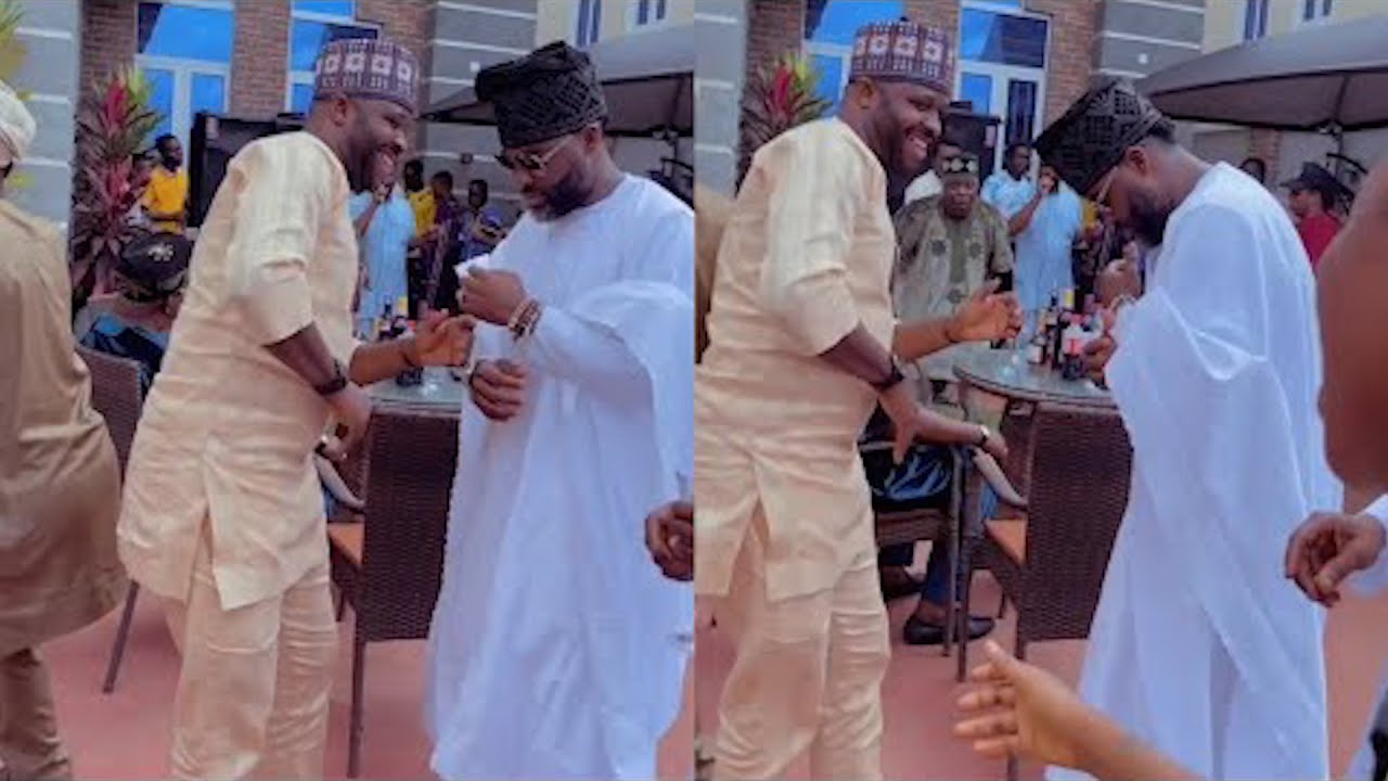 SO FUNNY! IBRAHIM CHATTA AND FEMI ADEBAYO ENGAGE IN A DANCE BATTLE ...