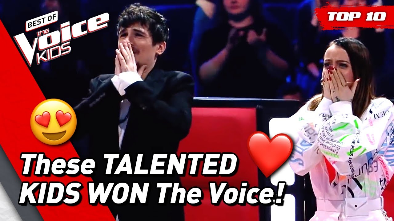 Top 10 Best Winners Of The Voice Kids Part 2 Youtube Music