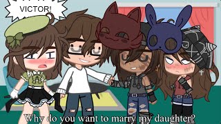 Why do you want to marry my daughter? | Meme | Michael X Vanny | AU