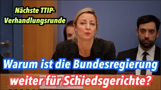 TTIP: Warum will die Bundesregierung weiterhin Schiedsgerichte?