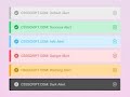 Custom warning Alert Notification using HTML CSS &JavaScript