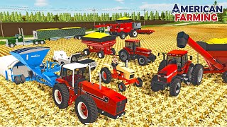 MASSIVE UPDATE ON AMERICAN FARMING! BOXCAR MAGNUM, INTERNATIONAL 2+2, NEERALTA GRAIN BAGGER + MORE!