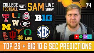 Post-Spring Top 25 | Big Ten & SEC Predictions | Bold Predictions | Clemson's Fall Off