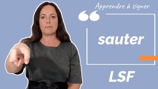 Signer SAUTER en LSF (langue des signes française). Apprendre la LSF par configuration
