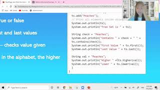 DearPiggy Java Data Structures - TreeSet Methods Pt.1
