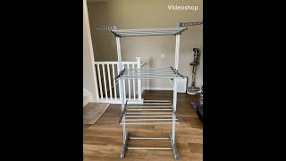 HOMIDEC Clothes Drying Rack| Easy to assemble | Easy to use| Sisters Forever- Life in California