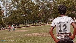 Wanaparthy vs Rangareddy Rugby u-18 Boys match.  won by Wanaparthy rugby