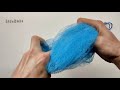 how to restore the sponge how to assemble bath sponge from a mesh life hacks