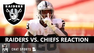 Raiders Rumors & News After 40-32 WIN vs. Chiefs| Derek Carr, Henry Ruggs, Josh Jacobs NFL Week 5
