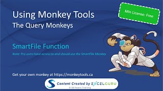 Using Monkey Tools - Query Monkeys (Free) - Smart File Function