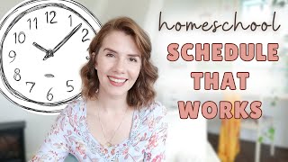 5 Secrets to a Homeschool Schedule That Actually Works