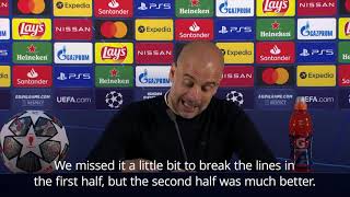 Pep Guardiola defends selections following Manchester City's Champions League loss