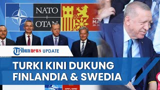 Berubah Pikiran, Erdogan Akhirnya Beri Dukungan pada Finlandia dan Swedia Masuk NATO
