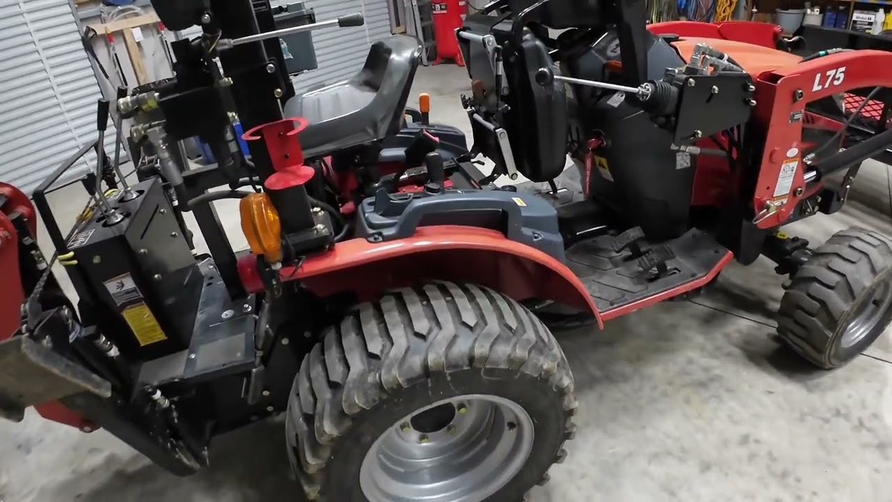 Tractor Mods On An RK24 Sub Compact Tractor/Loader/Backhoe - YouTube