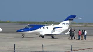 プロモーションビデオ撮影中?? Honda HA420 Hondajet N878HJ 静岡空港