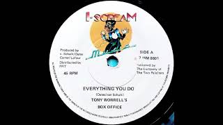 Tony Worrell's Box Office - Everything You Do