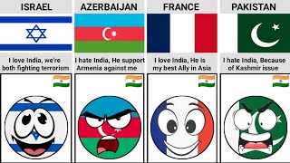 Countries Love or Hate INDIA & Why | Times Universe