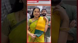 'Snekan Mama, எந்த Saree நல்லாருக்குனு நீங்க Select பண்ணுங்க..' 😍 Cute Video