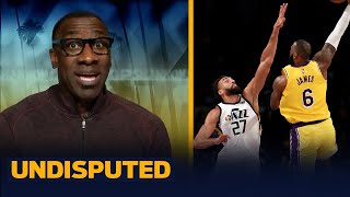 Shannon Sharpe grades the Lakers' performance in win over the Jazz | NBA | UNDISPUTED