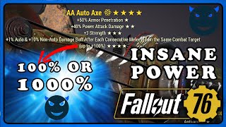 Fallout 76: Pounders - The most Broken 4 Star Effect - Literally 😈