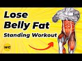 10 MIN Standing Abs Workout For Men (Lose Belly Fat And Get 6 Pack At Home)