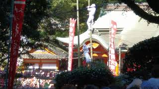 若宮神社の竹ン芸2019年10月14日①