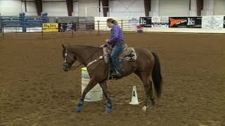 Michele McLeod Running By First Barrel