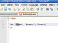 PHP Tutorial - 9 - For Loop