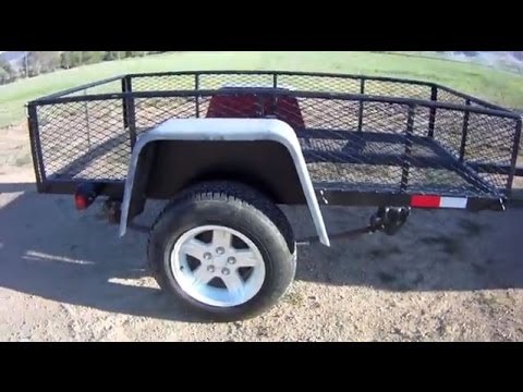 Build a DIY Utility Trailer for $300 - Part 1 Build a DIY Utility Trailer for $300 - Part 1