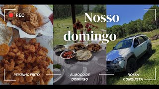 NOSSO DOMINGO - CAMARÃO E PEIXE EMPANADO - NOVIDADE - NOVA CONQUISTA -