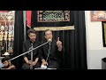 Majlis e aza Imam hussain a. s|Sozo salam Janab Syed abbas Naqvi and haider naqvi|Bargah Reza a. s.